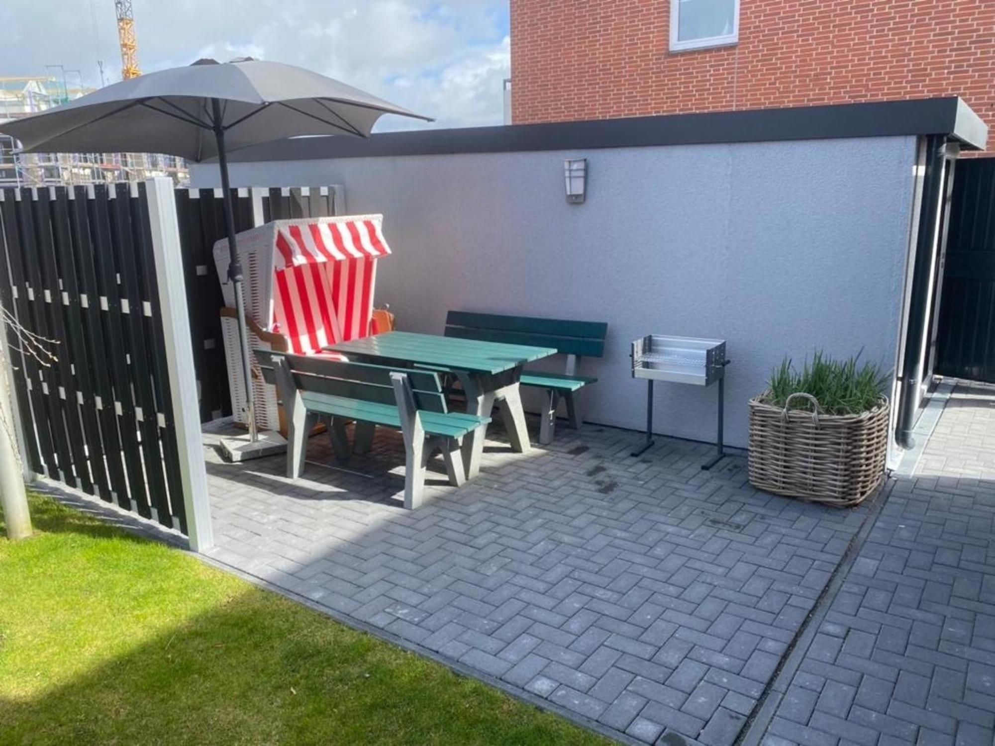 Strandkorb Buesum Exklusiv,Hafennaehe Exterior foto